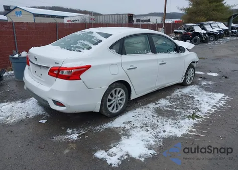 2019 Nissan Sentra Sv из США, поврежденный, VIN 3N1AB7AP0KY257562
